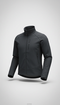 Performance jacket in midnight slate